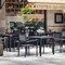 Flash Furniture Black Patio Club Chairs with Poly Resin Slats, 2PK 2-SB-A268C-BK-GG - alternate 3
